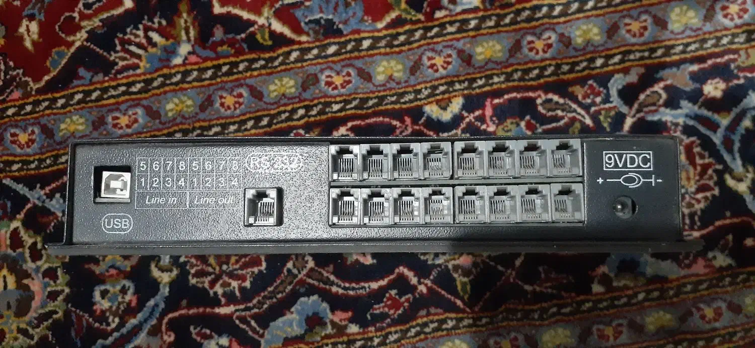 منشی تلفن ۸ خط حافظه دار ارتباط داخلی گویا سانترال|تلفن رومیزی|تهران, حسن‌آباد|دیوار