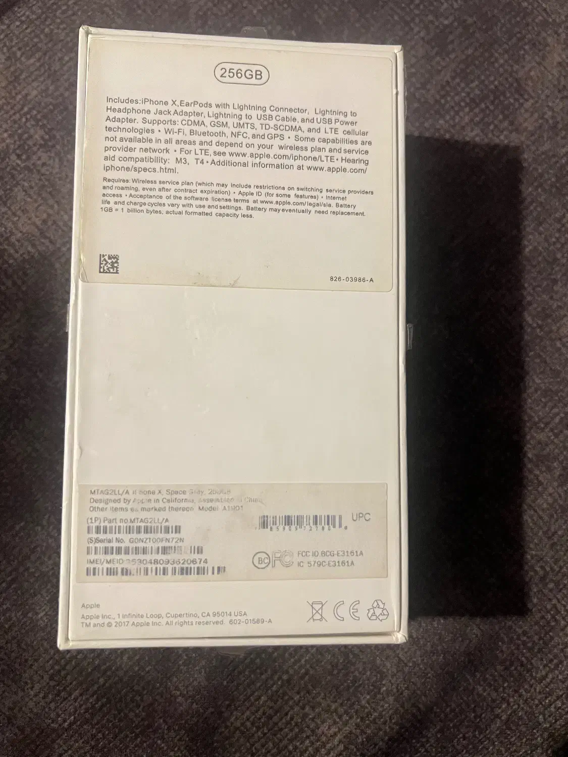 جعبه خالی xs|لوازم جانبی موبایل و تبلت|تهران, سعادت‌آباد|دیوار