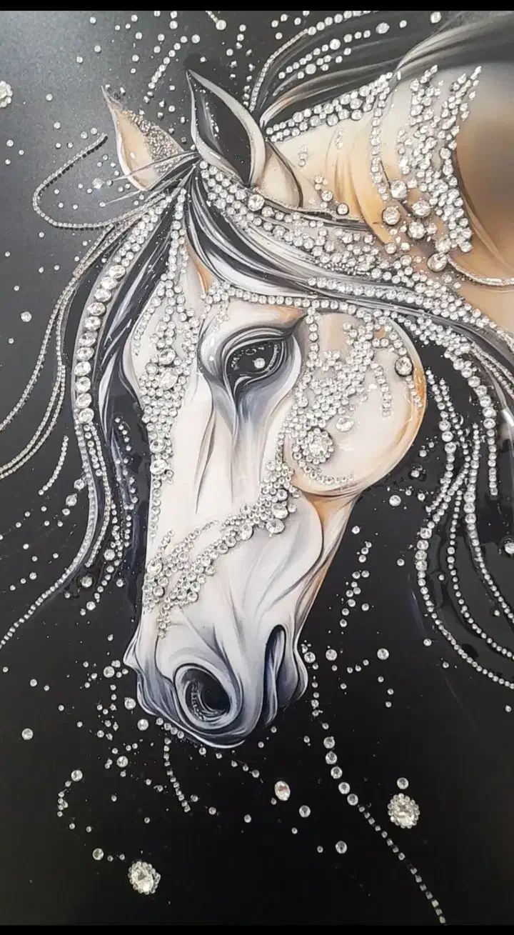 تابلو اسب|تابلو، نقاشی، عکس|قم, سالاریه|دیوار