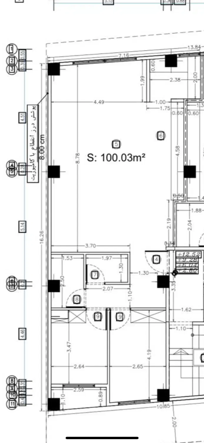 پیش فروش/ دو خواب ۱۱۰متری/گلسار(بلوار نماز)|پیشفروش املاک|رشت, گلباغ نماز|دیوار