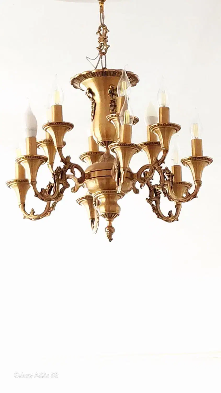 لوستر برنز|لوستر و چراغ آویز|تهران, خواجه نظام الملک|دیوار