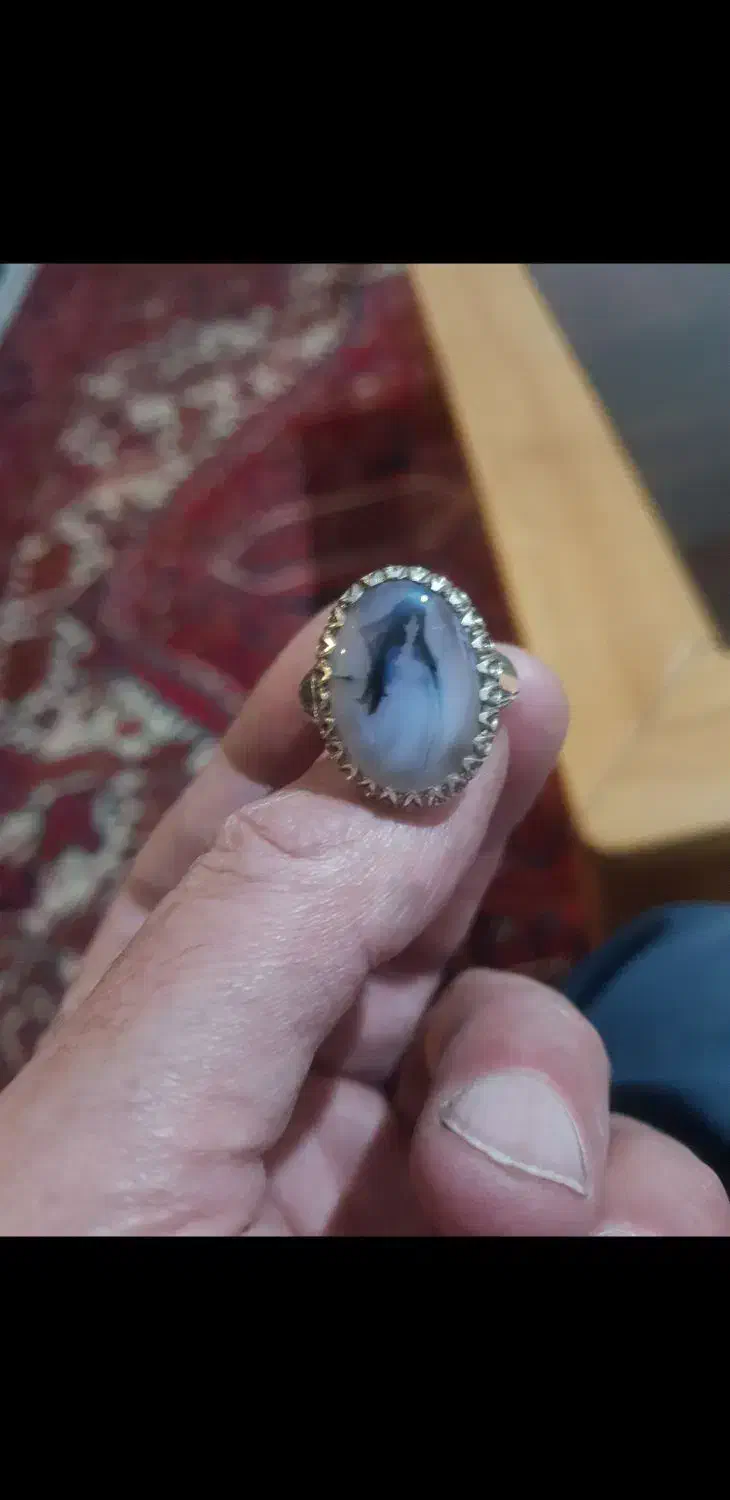 عقیق یمنی مصور چهره طبیعی وزیبا|جواهرات|قم, پردیسان|دیوار