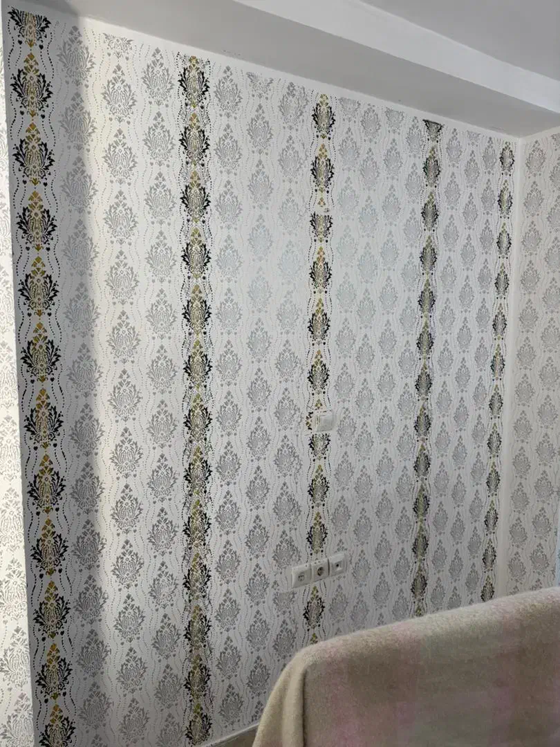 نقاشی ساختمان طرح کاغذدیواری|خدمات پیشه و مهارت|هشتگرد, فاز ۳ مهستان|دیوار