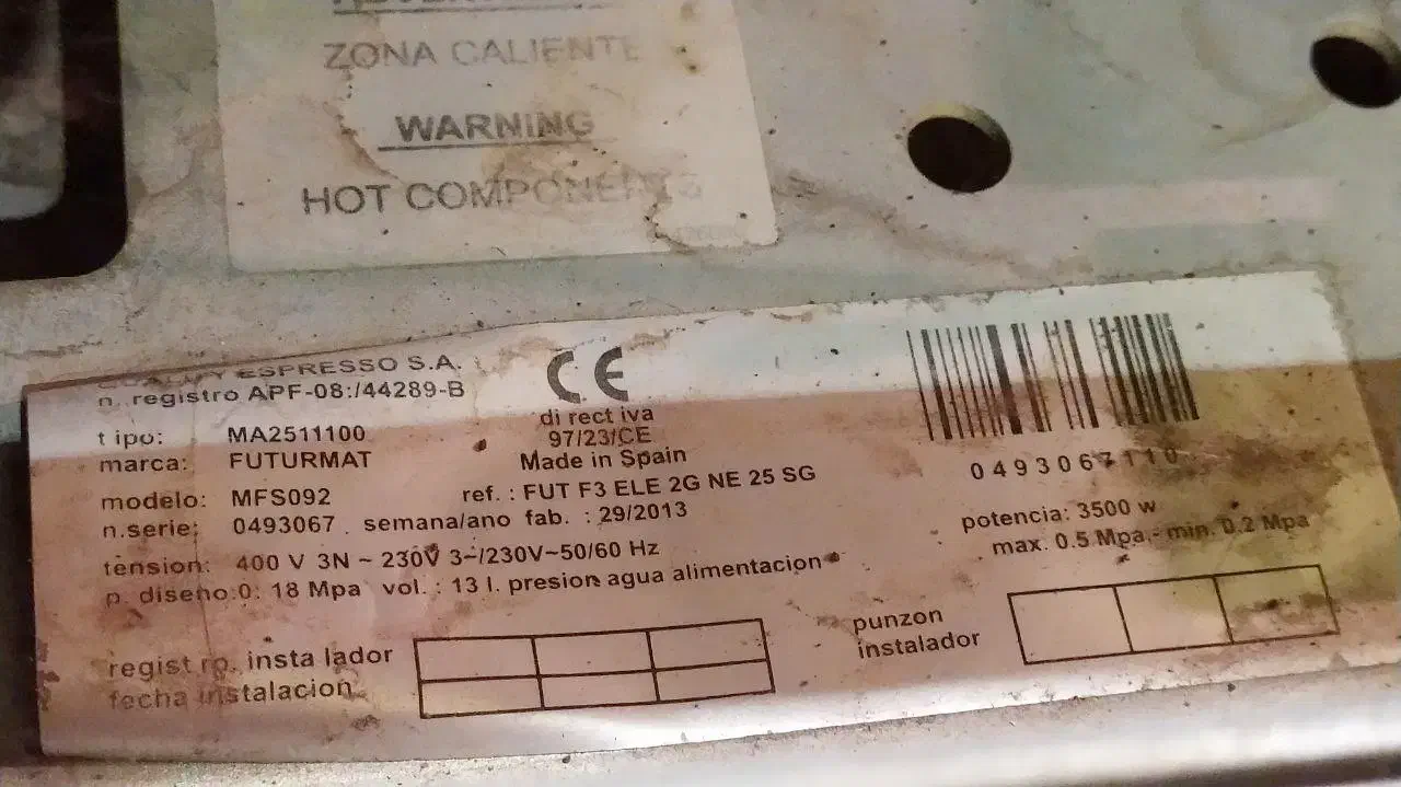 دستگاه قهوه ساز صنعتی دوگروپ ، فوتورمت اسپانیا|سماور، چایساز، قهوهساز|بهشهر, |دیوار