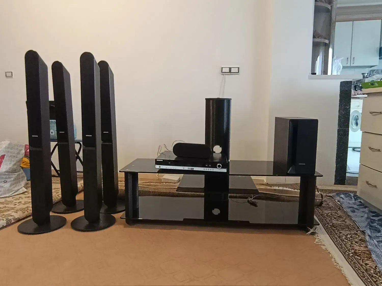 میز تلویزیون و سینما خانگی|تلویزیون و پروژکتور|سنندج, |دیوار