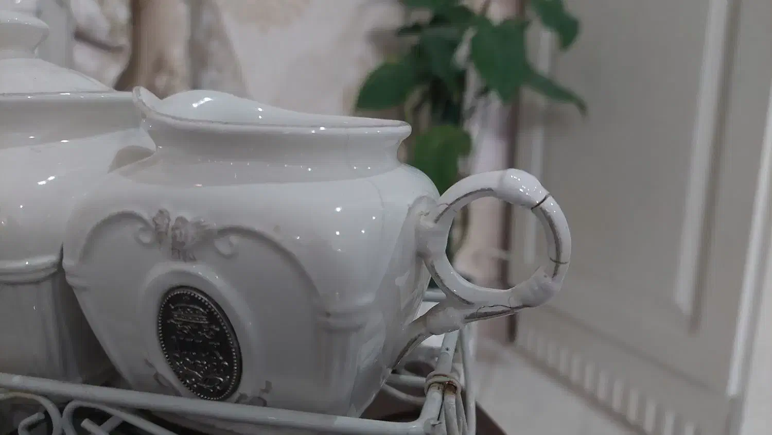 پاسماوری ۳۱ تکه،همراه استند فلزی|ظروف سرو و پذیرایی|مشهد, کوشش|دیوار