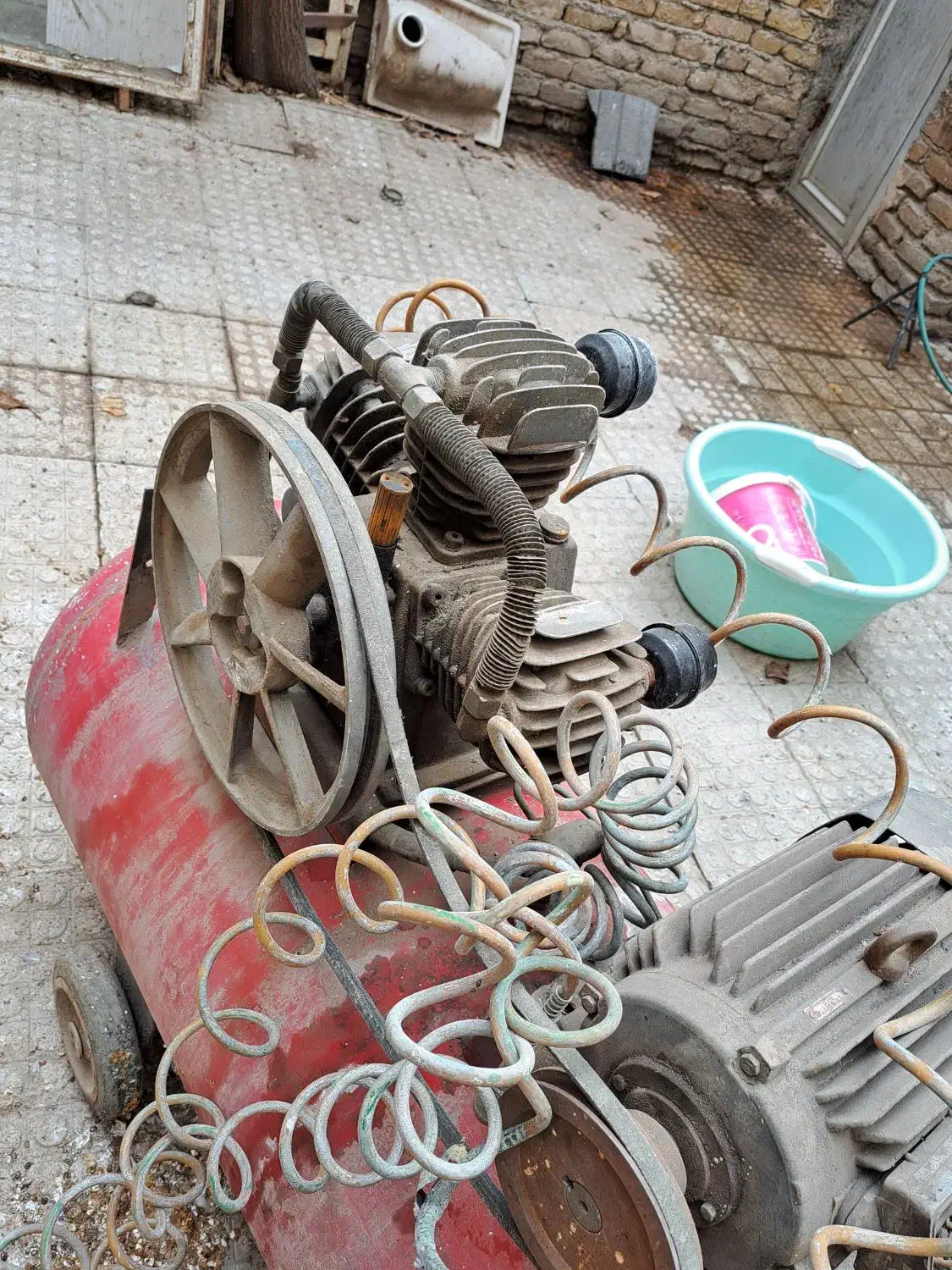 پمپ باد سه سلنددرجه یک|ابزارآلات|مشهد, ابوذر|دیوار