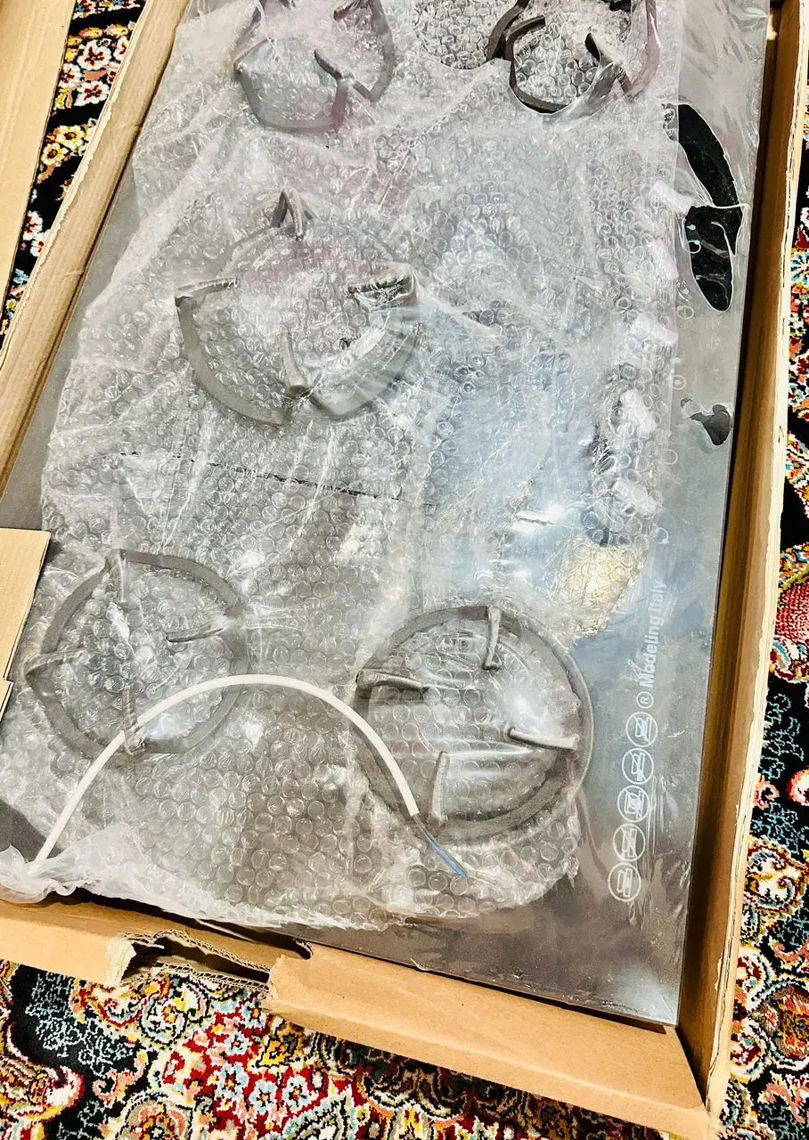 فروش گاز صفحه ای شیشه ای|اجاق گاز و لوازم برقی پخت‌وپز|بندر دیر, |دیوار