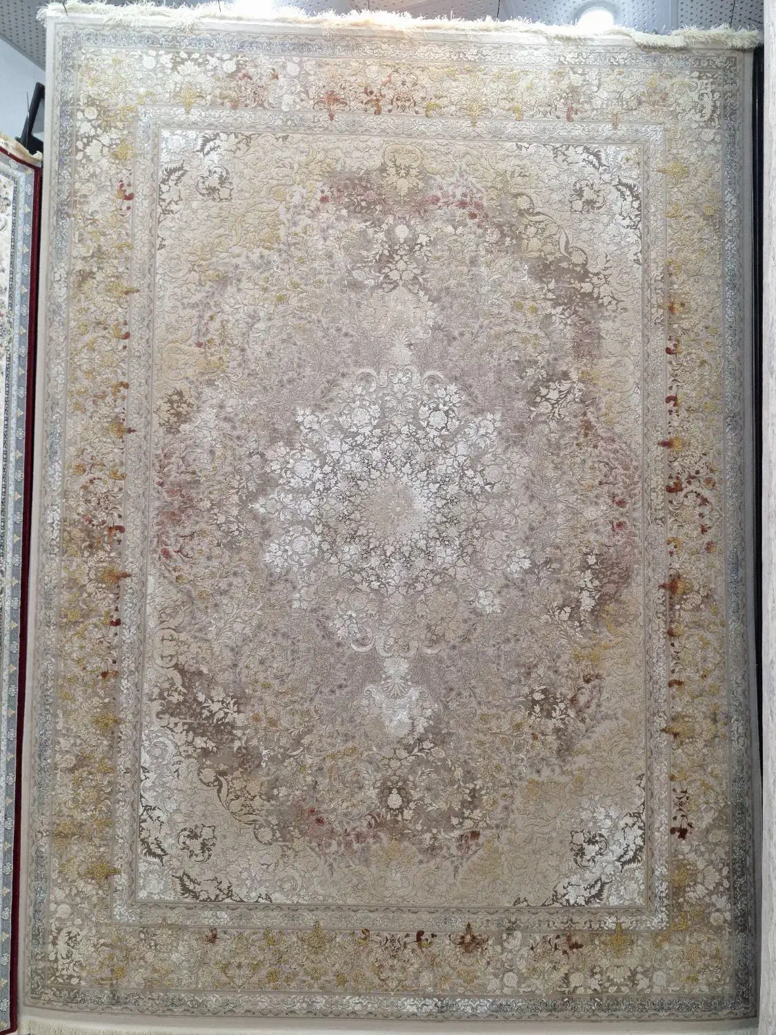 دو عدد ۹متری ۱۲۰۰ شانه تراکم ۳۶۰۰ نو وآکبند اصل|فرش|سقز, |دیوار