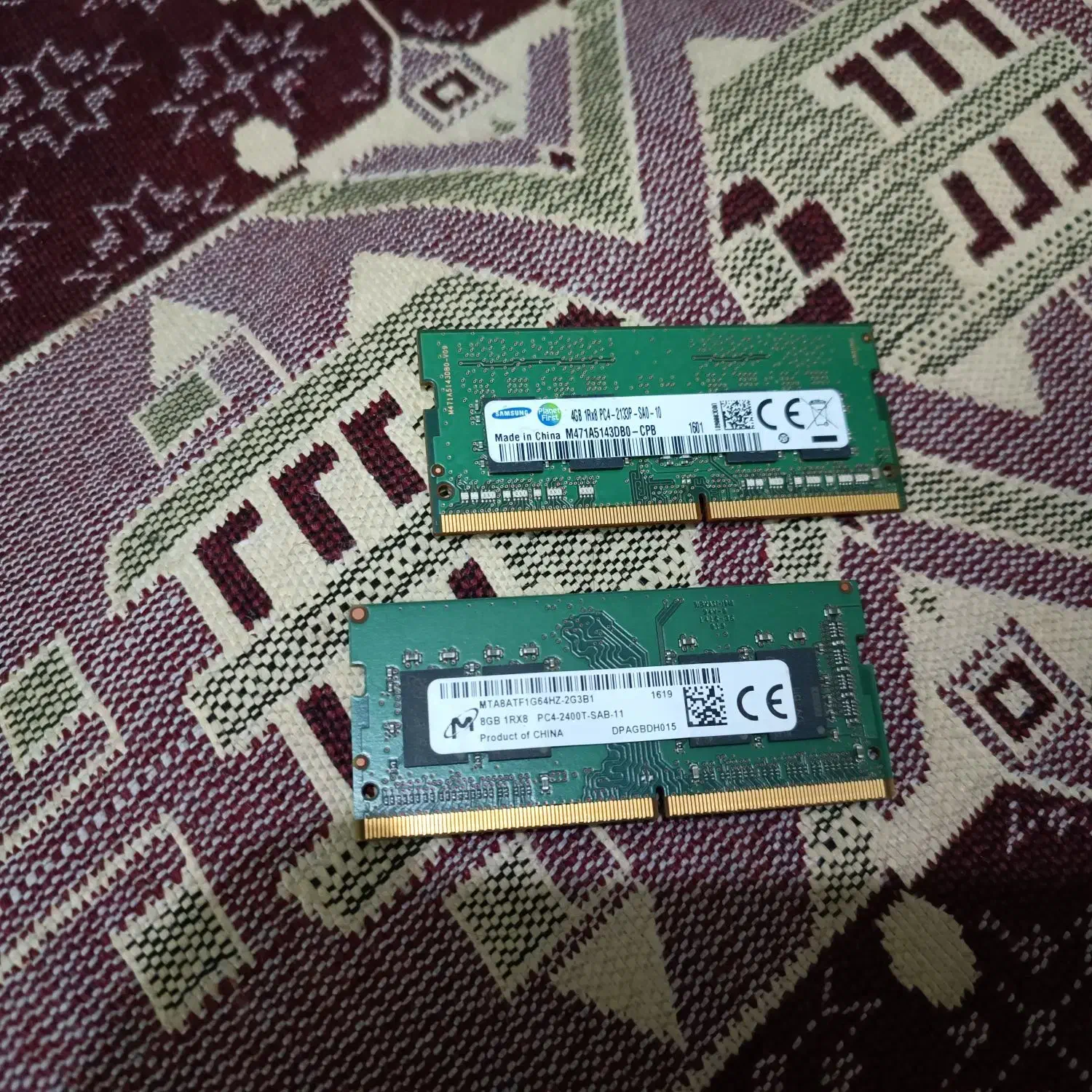 رم لپتاپ ۴ گیگ و ۸ گیگ|قطعات و لوازم جانبی رایانه|تهران, یاخجی آباد|دیوار