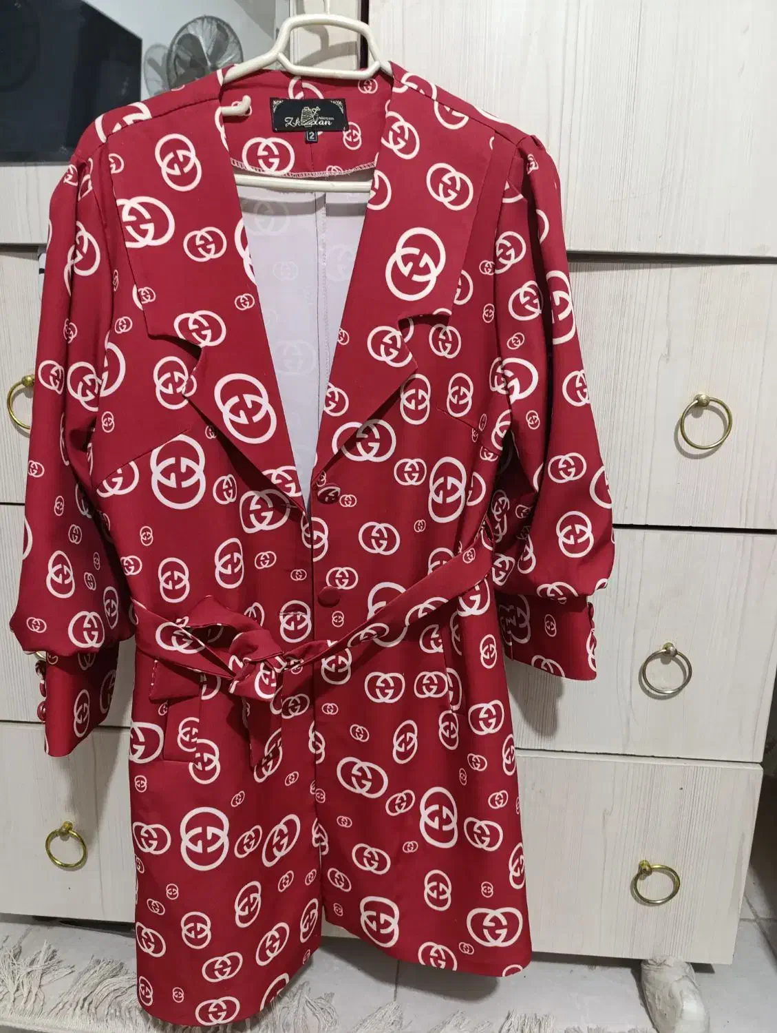 مانتو مجلسی قرمز زیبا|لباس|مشهد, شهید قربانی|دیوار