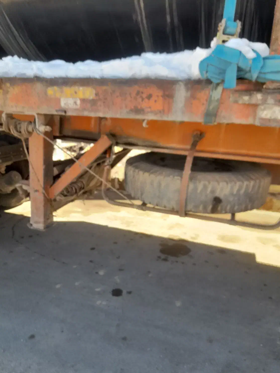 کفی سنگی چرخ ۲۴ قیمت۴۰۰طول۱۲متر|خودرو سنگین|مشهد مرغاب, |دیوار