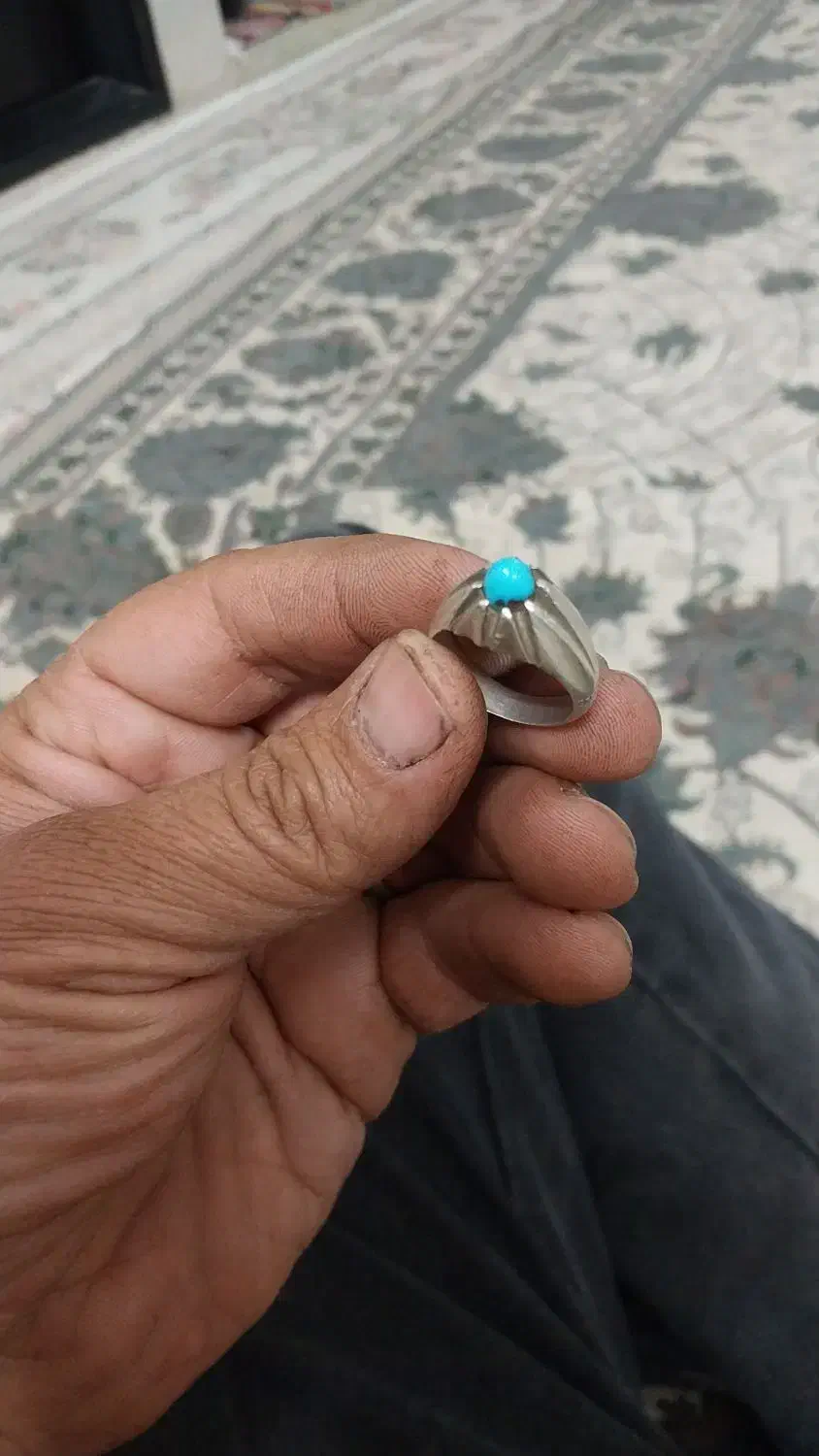 انگشتر فیروزه نیشابور|جواهرات|بیرجند, |دیوار