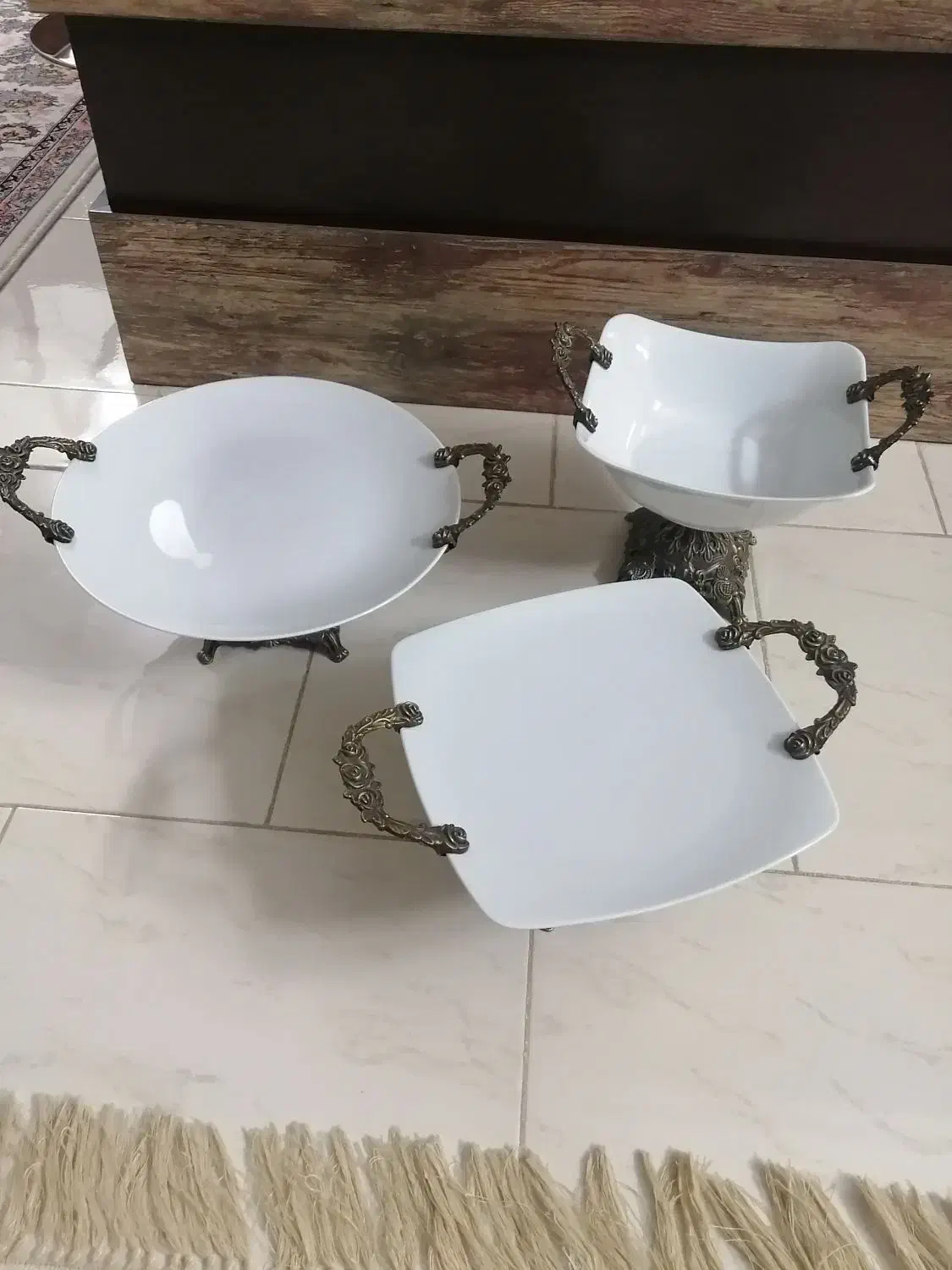 سه تیکه پذیرایی|ظروف سرو و پذیرایی|کاشان, فاز ۲ ناجی آباد|دیوار