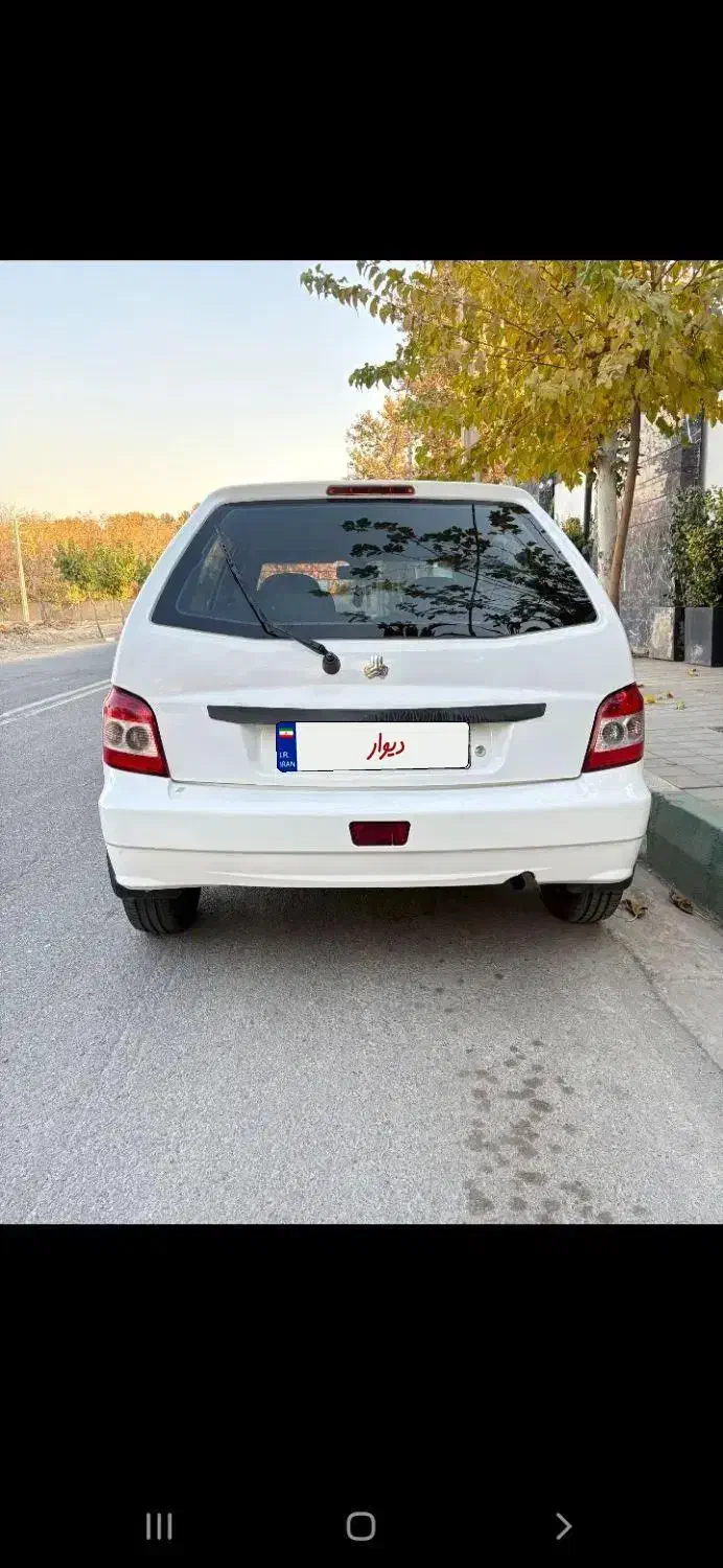 پراید۱۱۱سفید|خودرو سواری و وانت|مشکین‌دشت, |دیوار