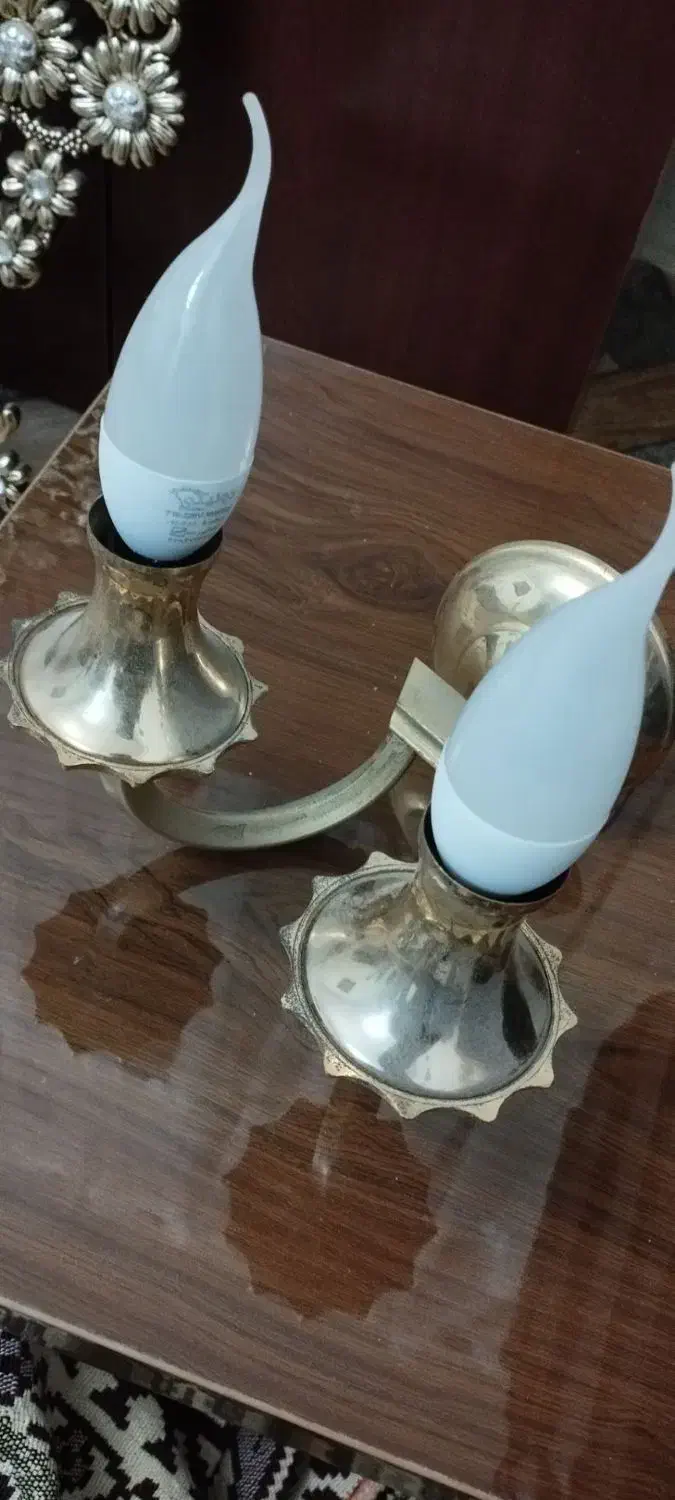 چراغ‌دیواری‌برنزی|لوستر و چراغ آویز|اردبیل, |دیوار