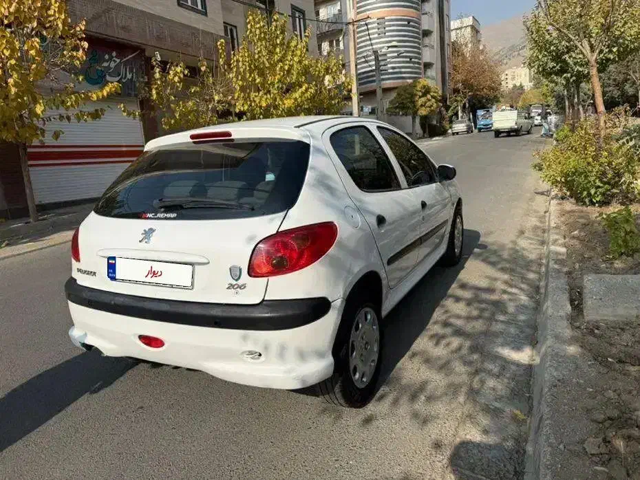 ۲۰۶ تیپ ۵ مدل ۹۵|خودرو سواری و وانت|کرج, عظیمیه|دیوار