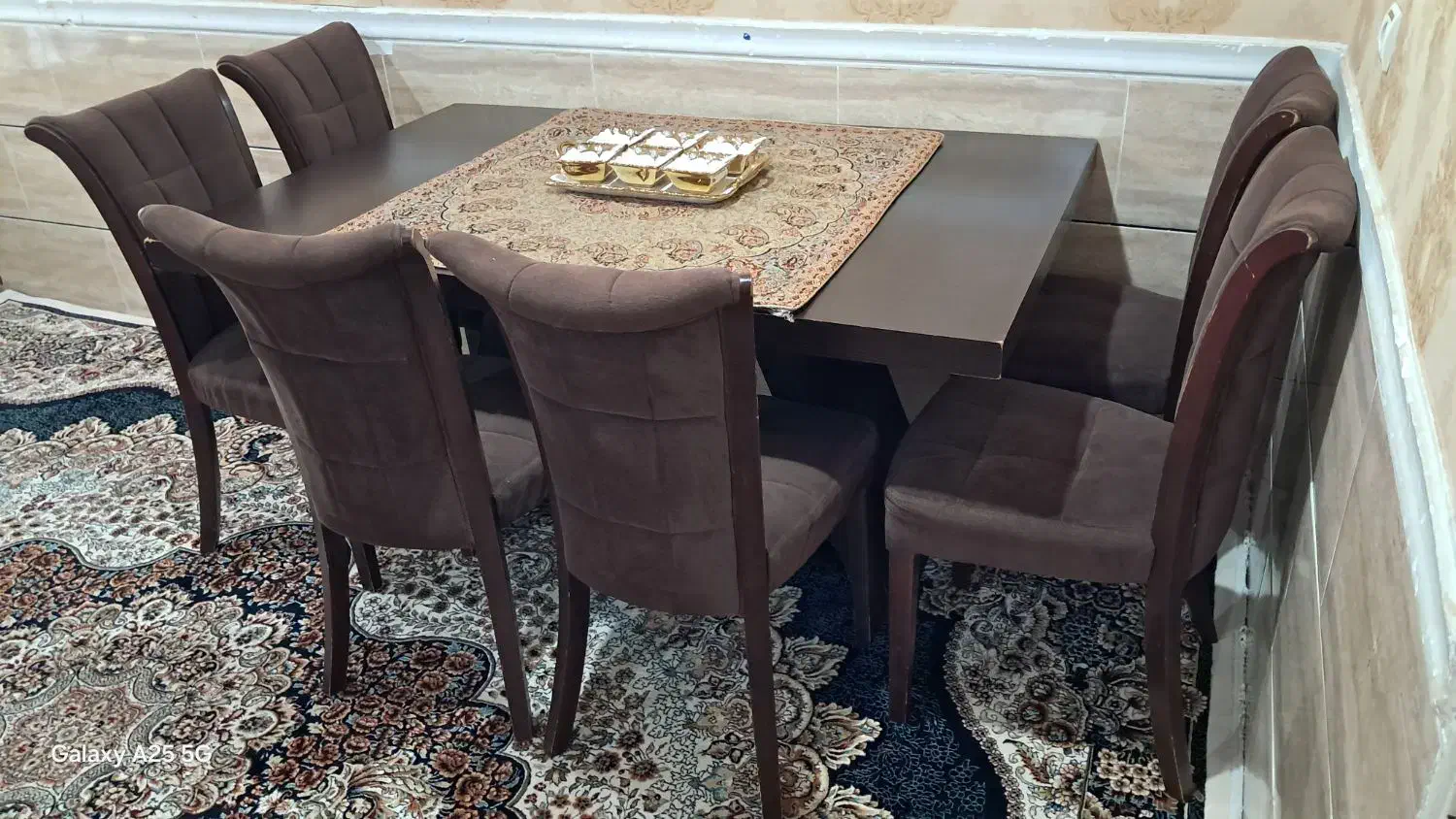 فروش میزغذاخوری ۶ نفره|میز و صندلی غذاخوری|امیدیه, |دیوار