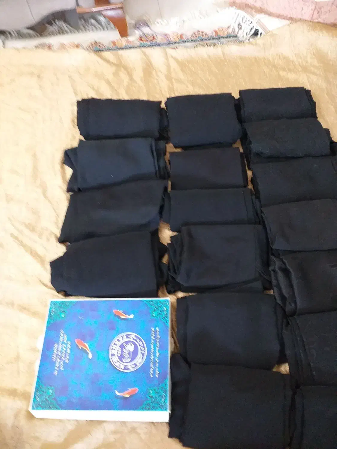 چادو مشکی رنگی نماز  کریستال و غیر|لباس|پرند, فاز ۲|دیوار