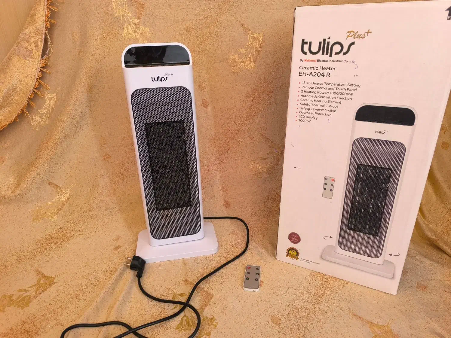 هیتر برقی tulips plus|بخاری، هیتر، شومینه|صدرا-فارس, فاز ۱|دیوار