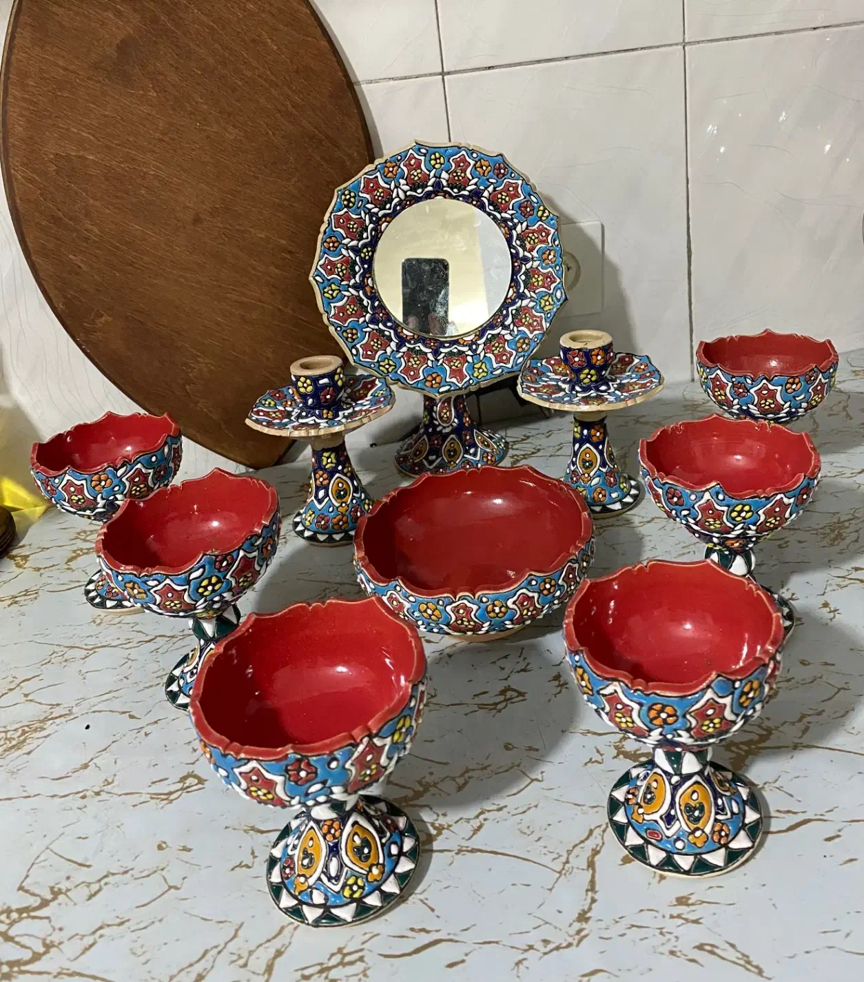 سفره هفت سین|صنایع دستی و سایر لوازم تزئینی|باقرشهر, |دیوار