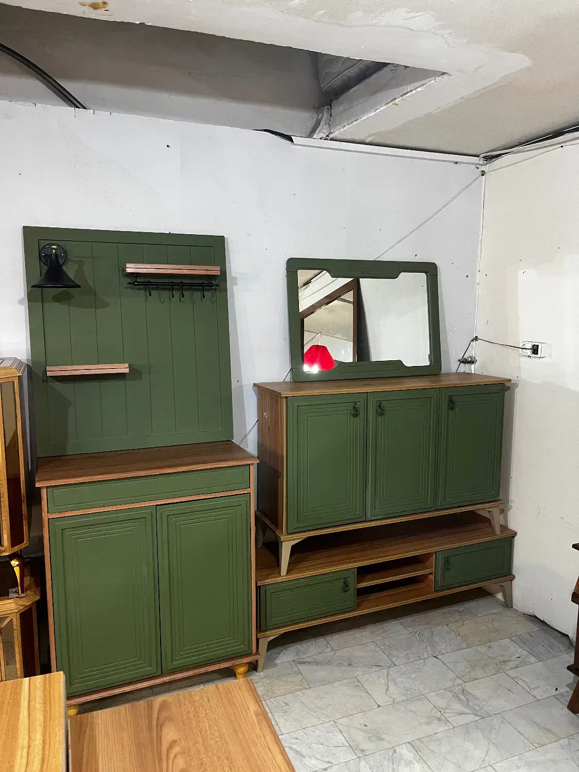 ست آینه کنسول|بوفه، ویترین، کنسول|ارومیه, |دیوار