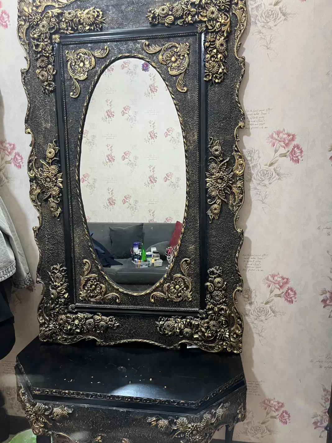 میز و آینه|مبلمان خانگی و میز عسلی|قم, پردیسان|دیوار