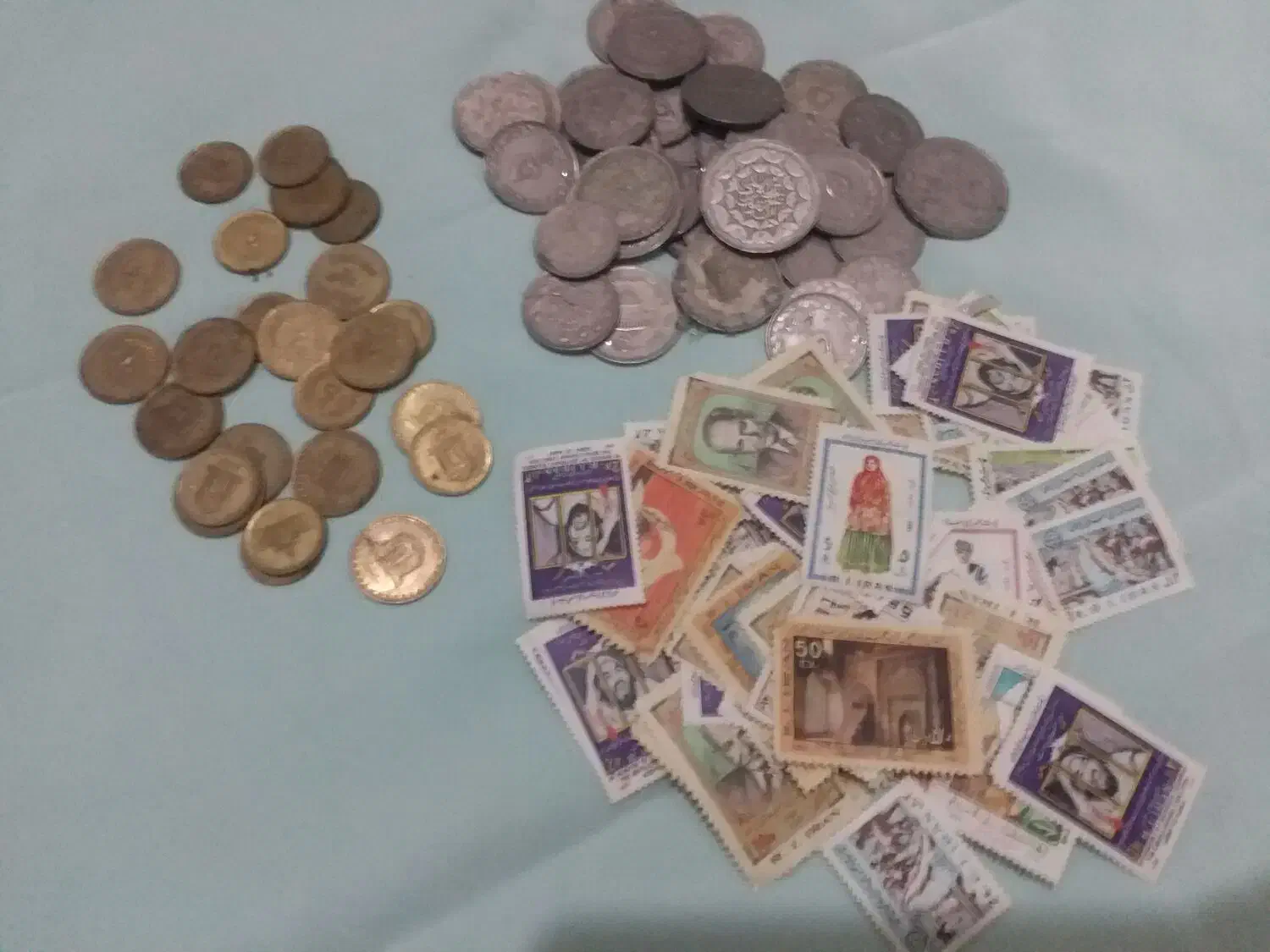 سکه و تمبر قدیمی|کلکسیون سکه، تمبر، اسکناس|تبریز, |دیوار