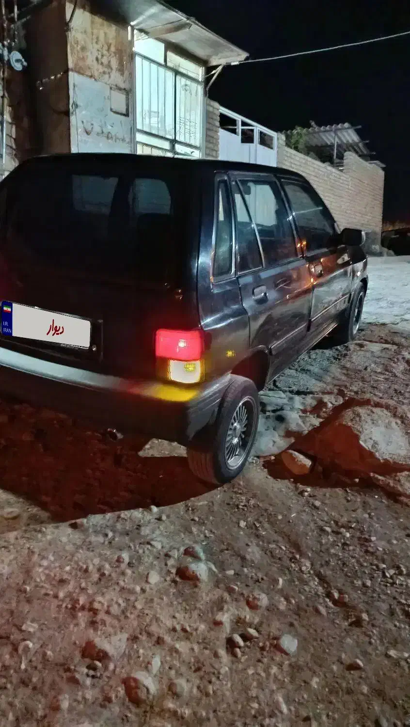 پراید هاچ بک مشکی|خودرو سواری و وانت|خرمآباد, |دیوار