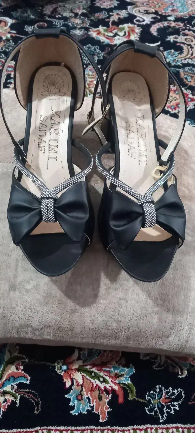 کفش مجلسی دخترانه سایز 37|کیف، کفش، کمربند|الیگودرز, |دیوار