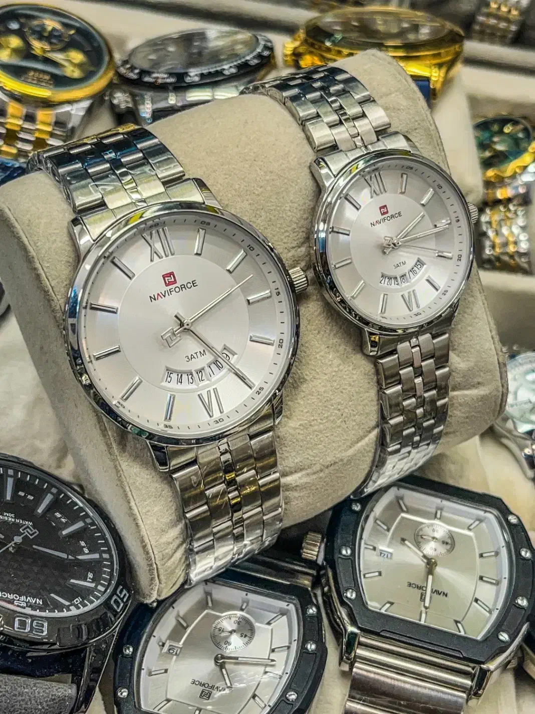 ساعت مچی ست مارک ناوی فورس اصلی/موتور ژاپنی|ساعت|مشهد, گاز|دیوار