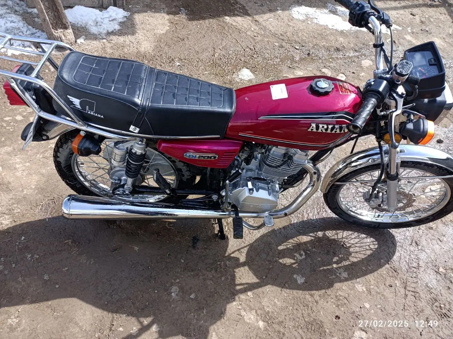 فروش موتور سیکلت ۲۰۰سی سی|موتورسیکلت|کجور, |دیوار