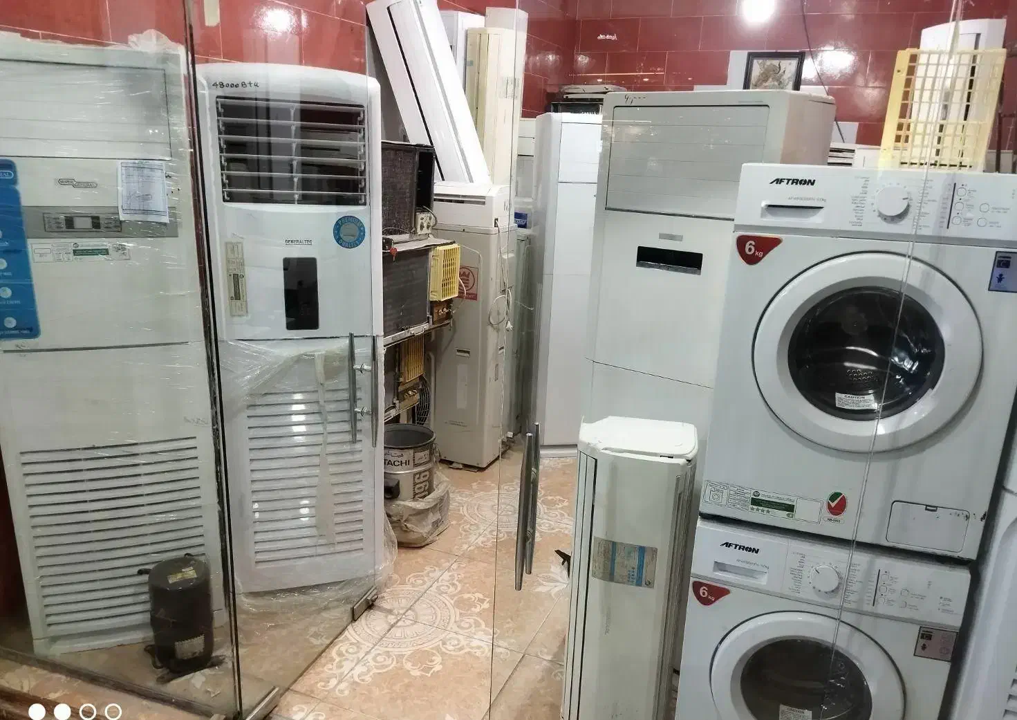 اسپلیت ۳۶ هزار دیواری|کولر گازی و فن‌کوئل|میناب, |دیوار