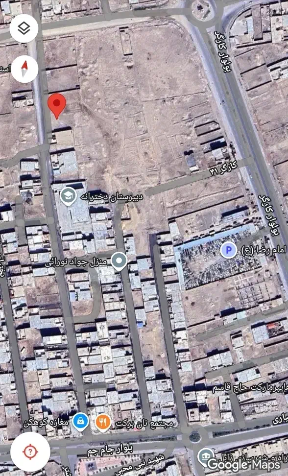 زمین فروشی در محله ای آرام و کارمندی|فروش زمین و ملک کلنگی|زابل, |دیوار