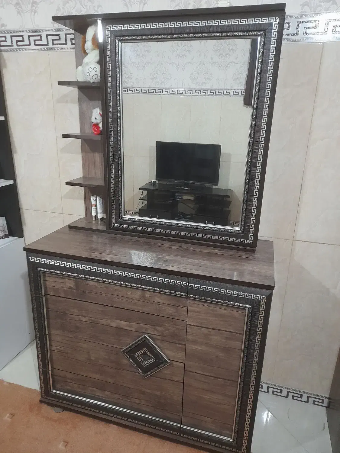 دراور و آینه|جاکفشی، کمد، دراور|تهران, قصر فیروزه ۱|دیوار