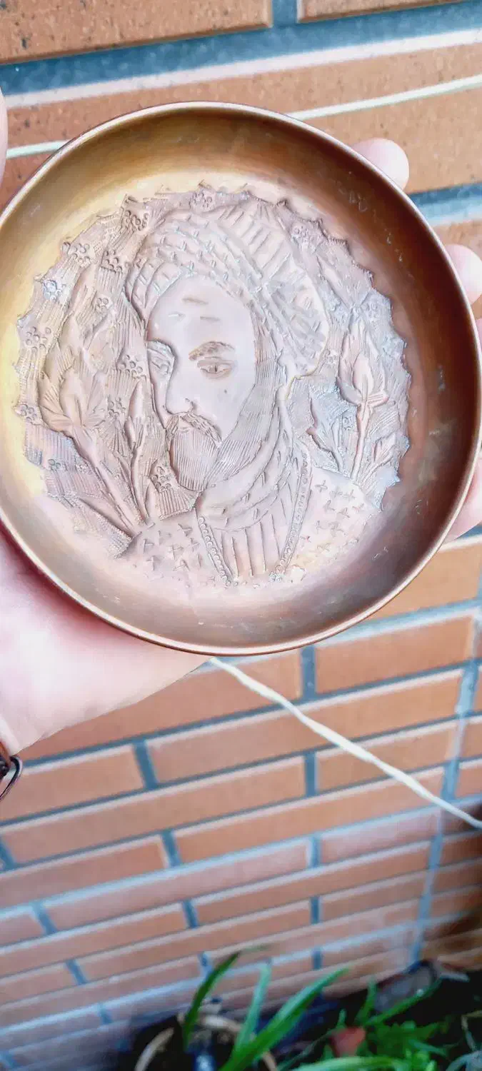 دیوار کوب برنجی تمام قلم قدیمی|صنایع دستی و سایر لوازم تزئینی|تهران, شهران شمالی|دیوار