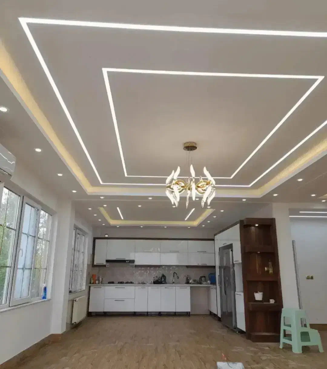 کناف کاغذ دیواری pvcاقساطی|خدمات پیشه و مهارت|شهرکرد, |دیوار