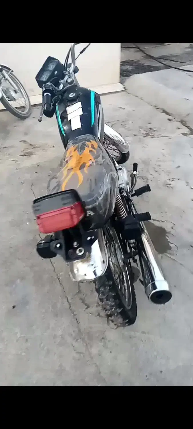 موتور ۱۲۵|موتورسیکلت|انبارآلوم, |دیوار