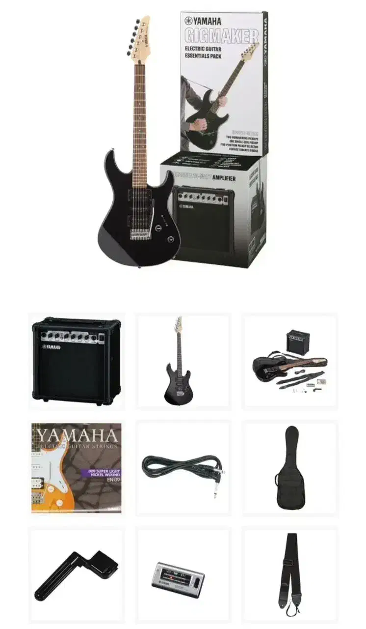 پکیج گیتار الکتریک یاماها آکبند|گیتار، بیس، امپلیفایر|اهواز, نیوساید|دیوار