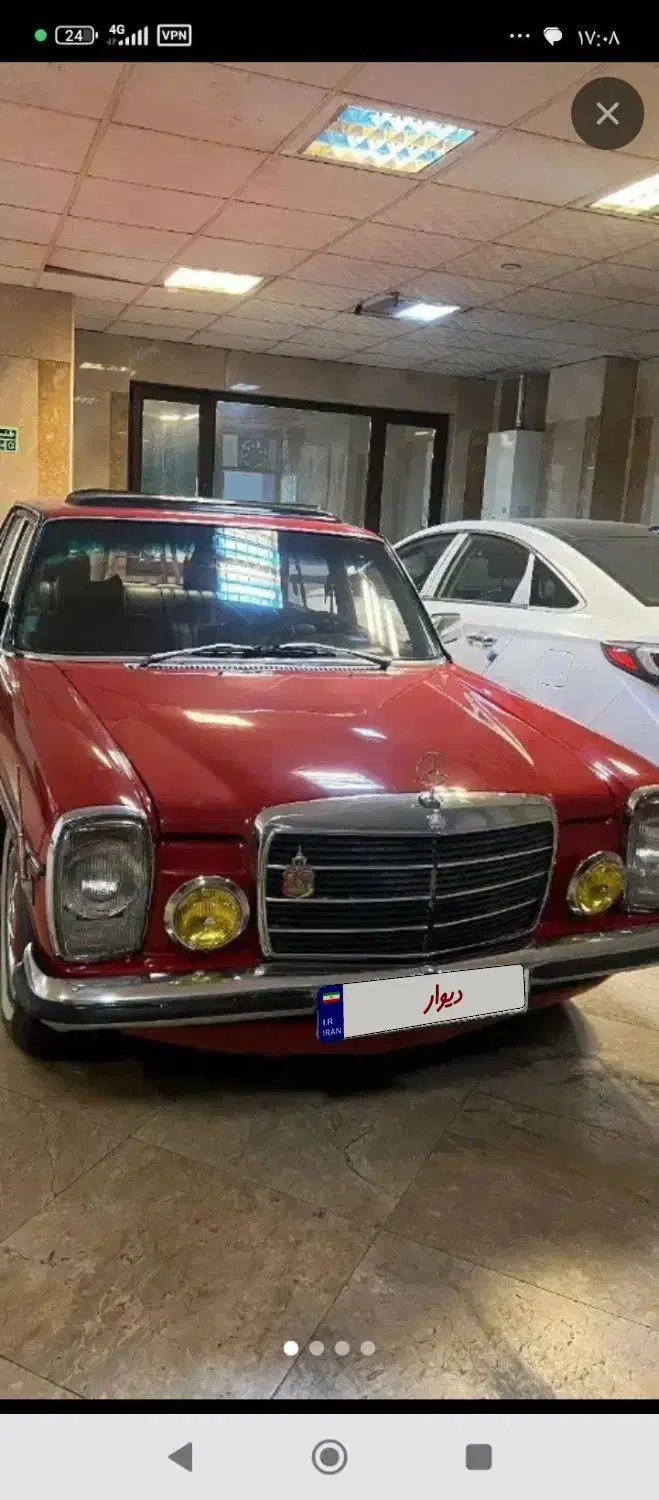 بنز ۲۲۰ مدل ۷۲|خودرو کلاسیک|تهران, بهار|دیوار