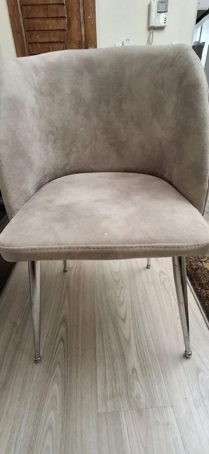 صندلی چستر اشپزخانه پایه استیل|میز و صندلی غذاخوری|تهران, تسلیحات|دیوار