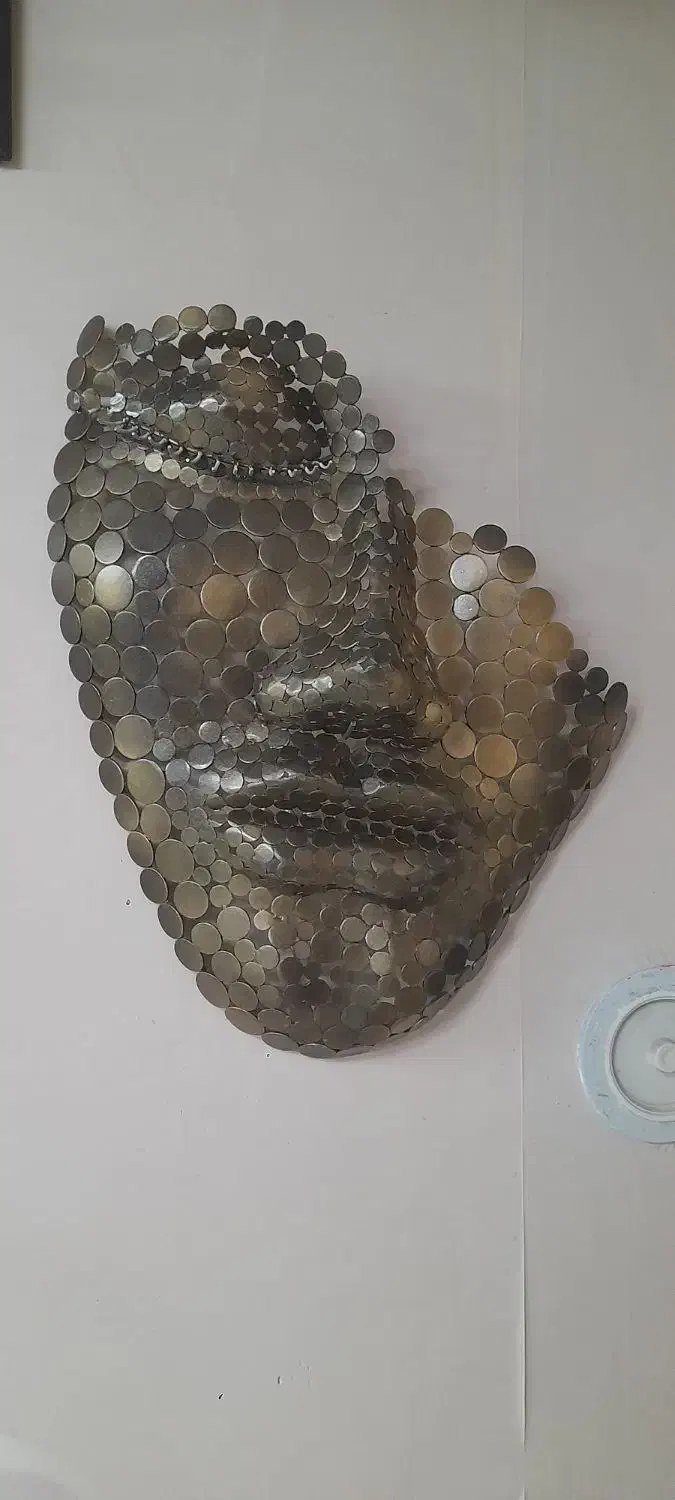 مجسمه فلزی|مجسمه، تندیس، ماکت|مشهد, خواجه ربیع|دیوار