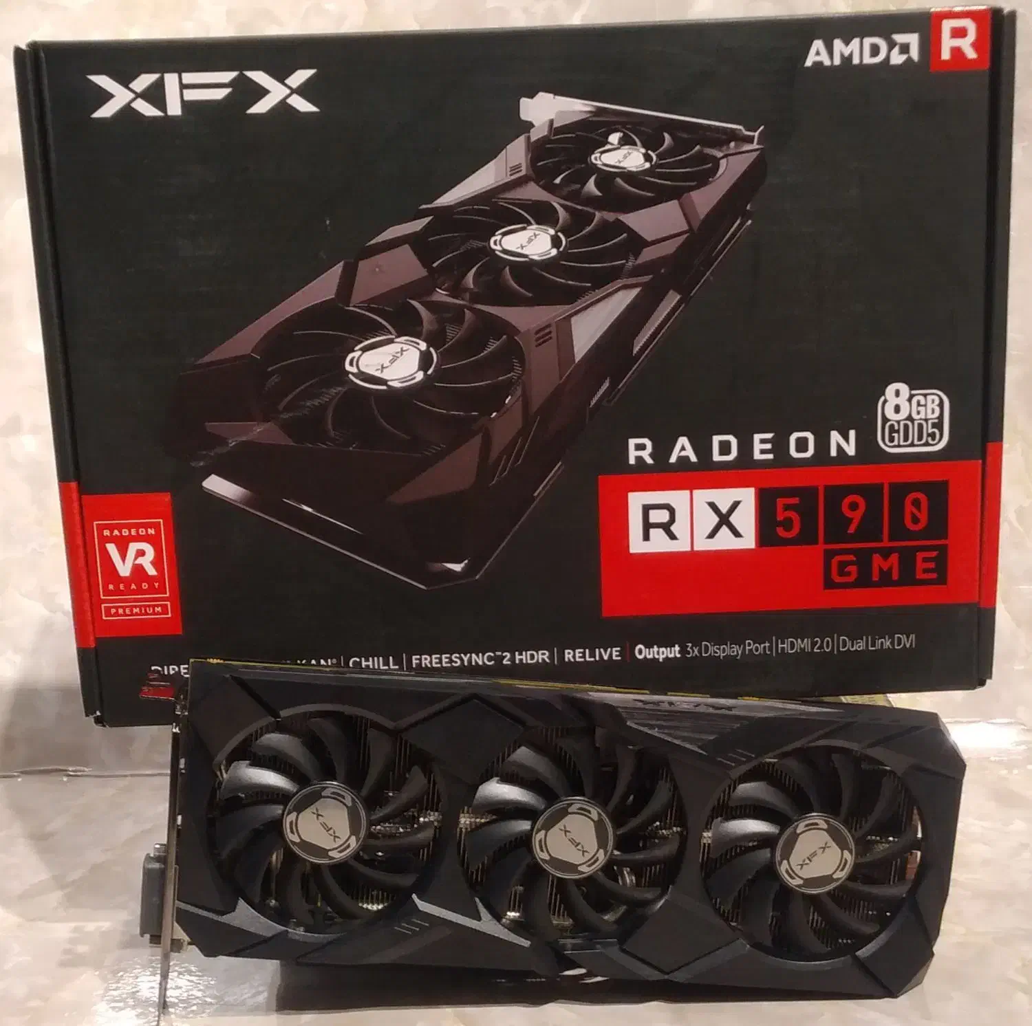 گرافیک RX 590 8G|قطعات و لوازم جانبی رایانه|سقز, |دیوار