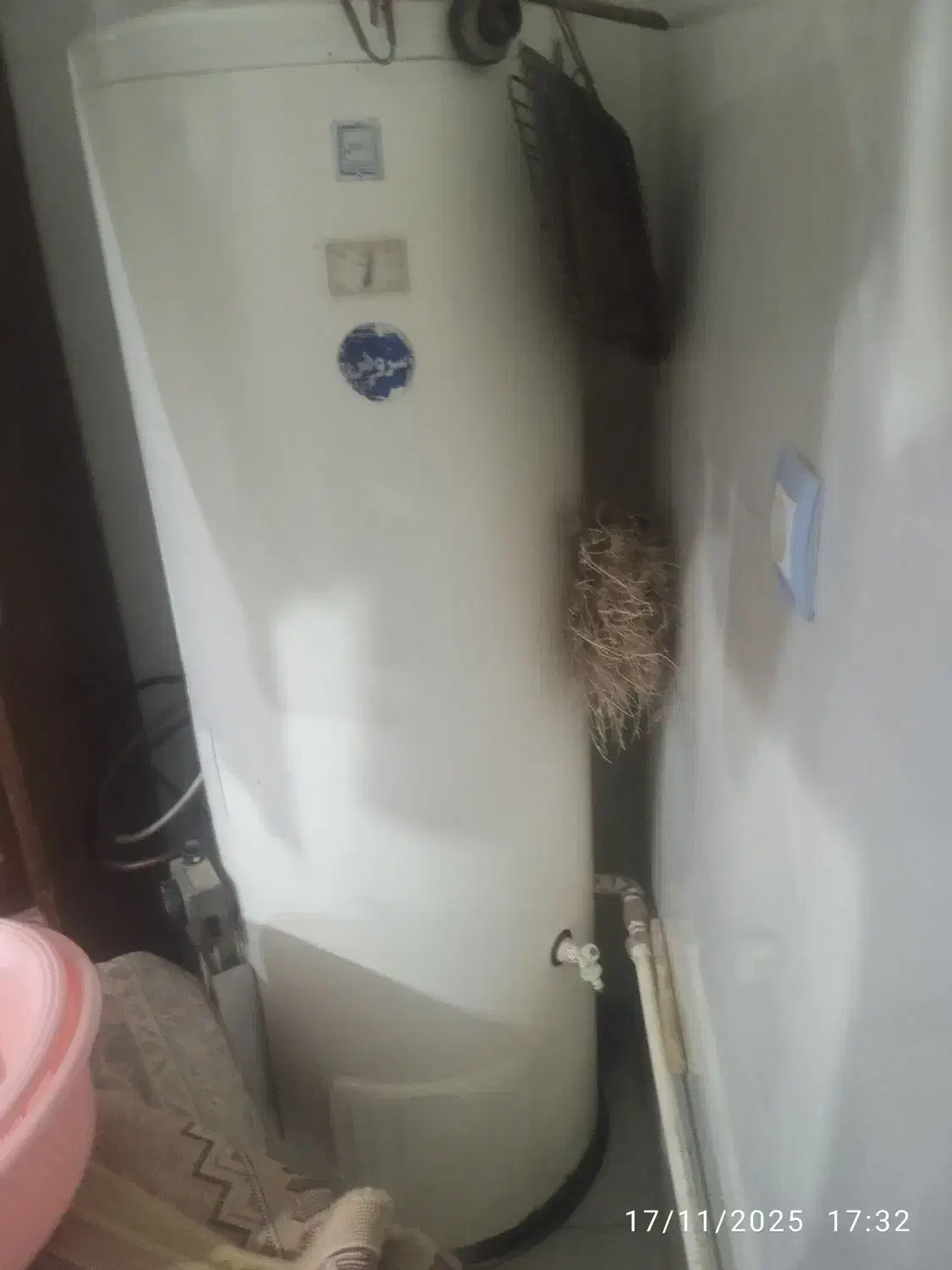 ابگرمکن منبعی 50 لیتری سروش|آبگرمکن، پکیج، شوفاژ|اسدآباد, |دیوار