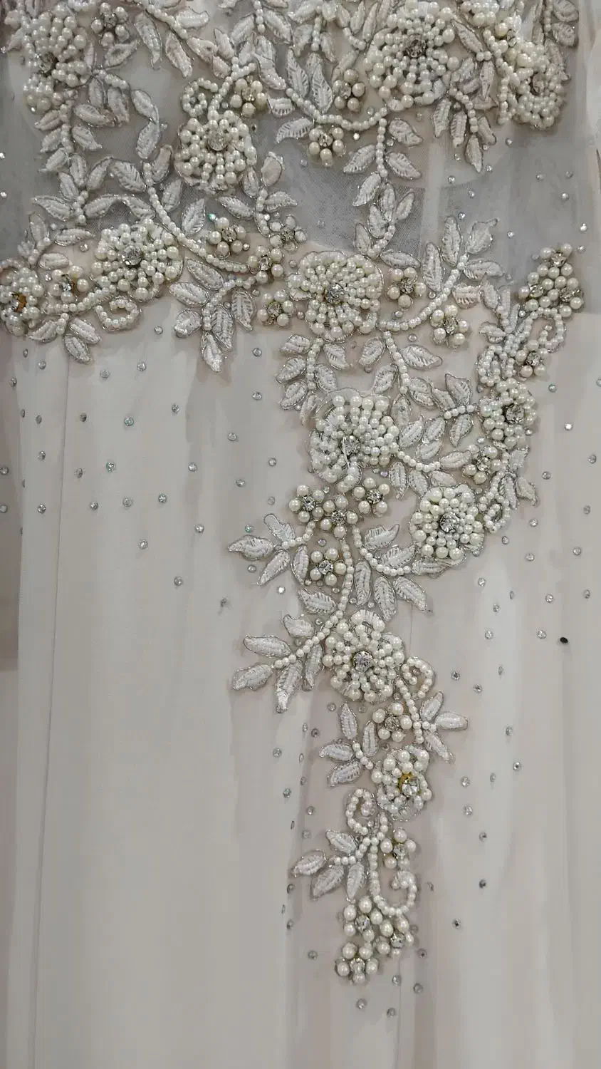 لباس مجلسی مروارید کاری شده|لباس|خوی, |دیوار