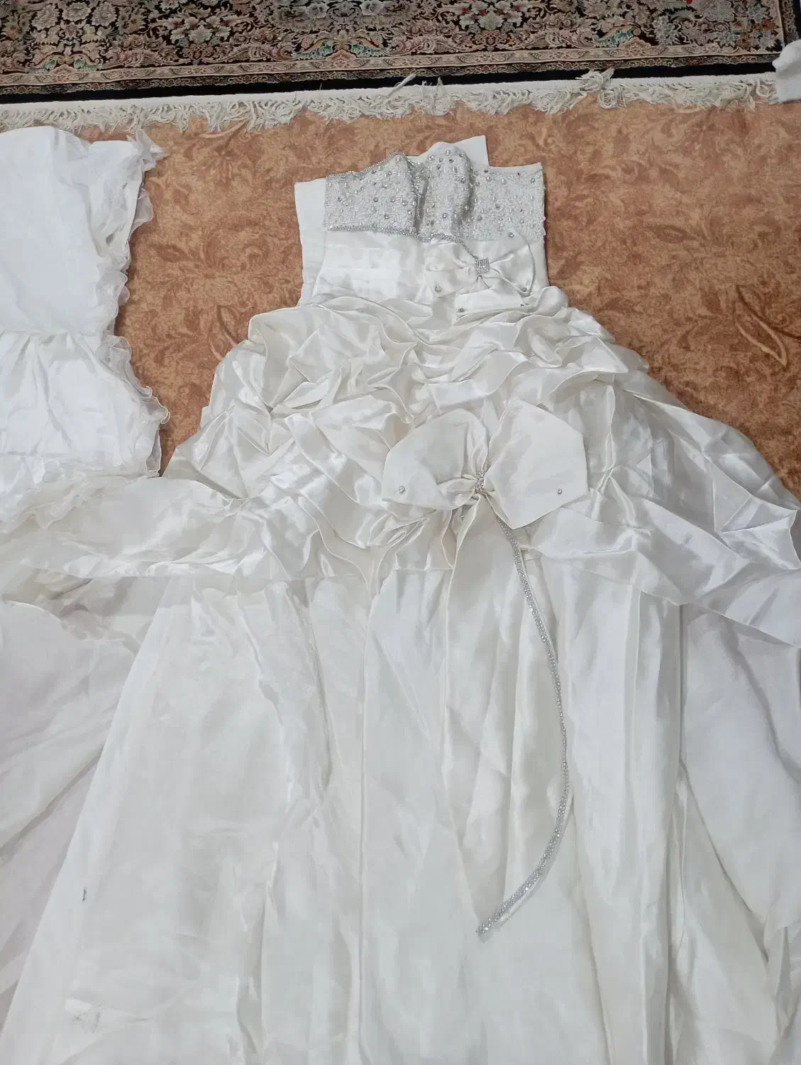 لباس عروس و نامزدی تور عروس و شنل عروس|لباس|جم, |دیوار