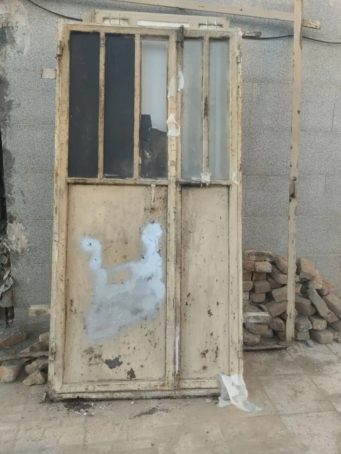 درب آهنی|مصالح و تجهیزات ساختمان|بیرجند, |دیوار