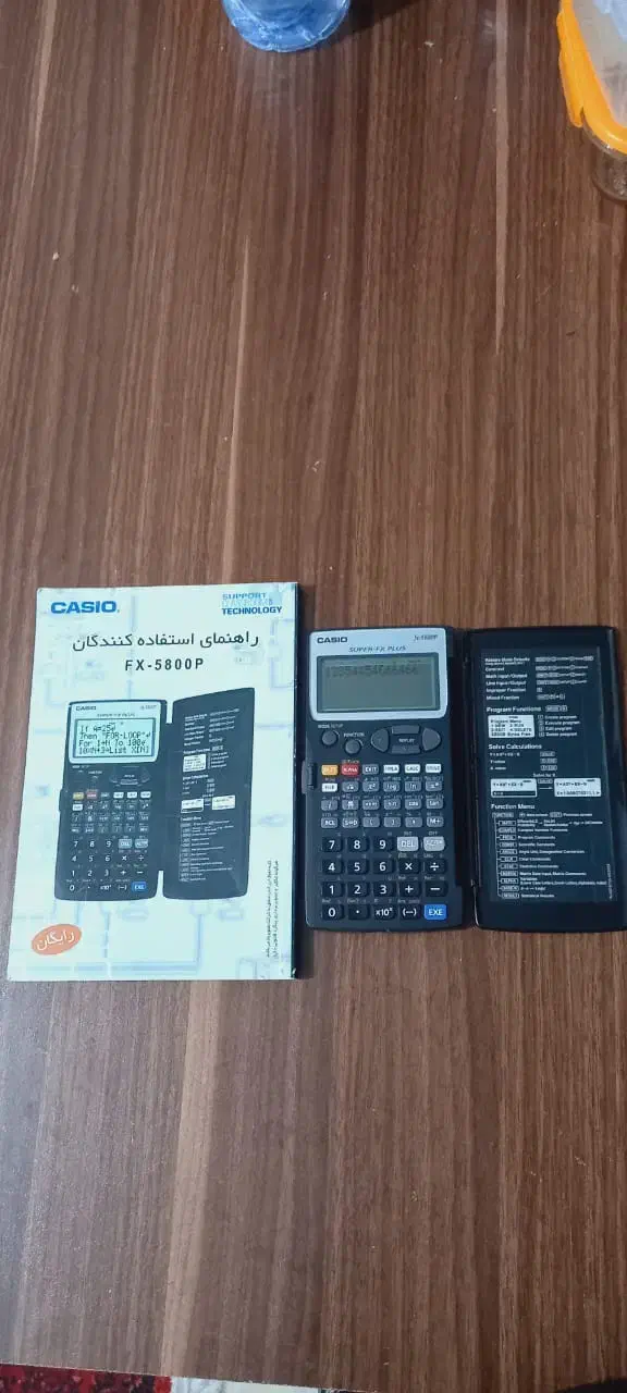ماشین حساب مهندسی کاسیو|لوازم التحریر|رشت, سعدی (تختی)|دیوار