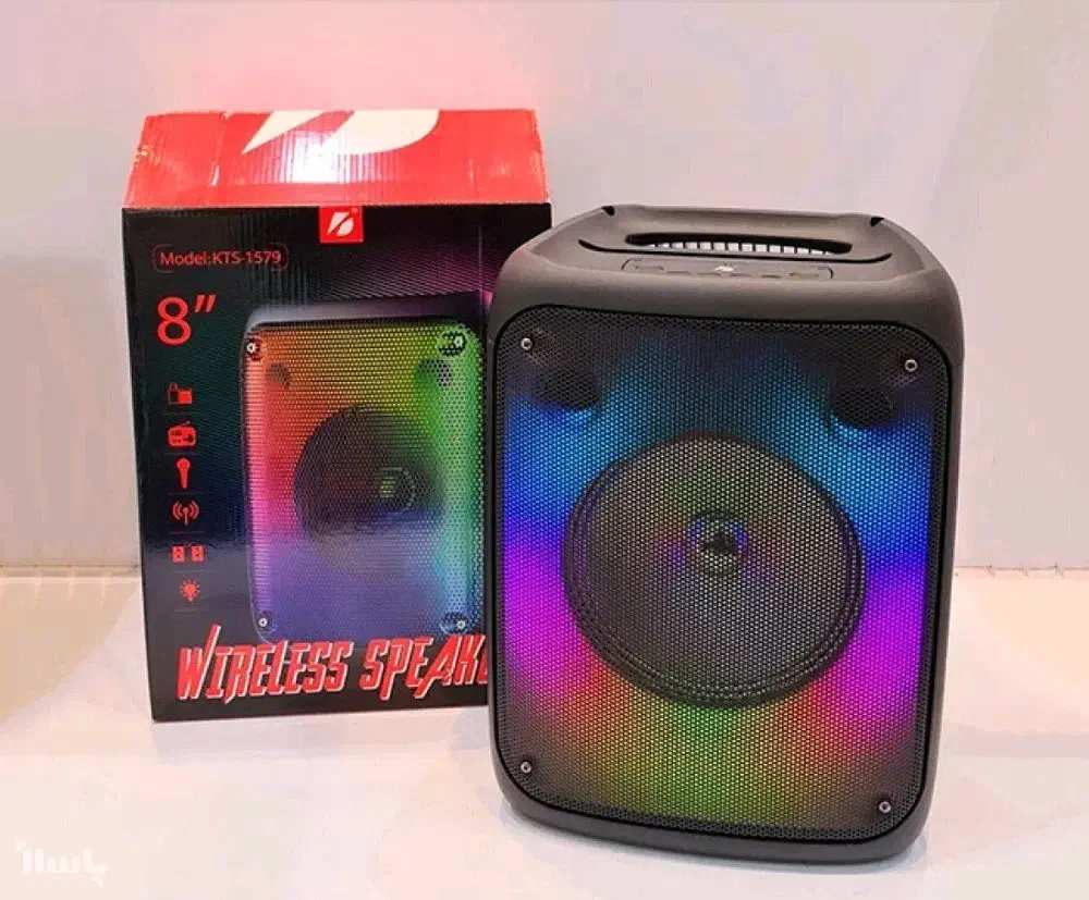 اسپیکر بلوتوثی KTS1579/تک و عمده/پارتی باکس1579|پخش‌کننده همراه|تهران, افسریه جنوبی|دیوار