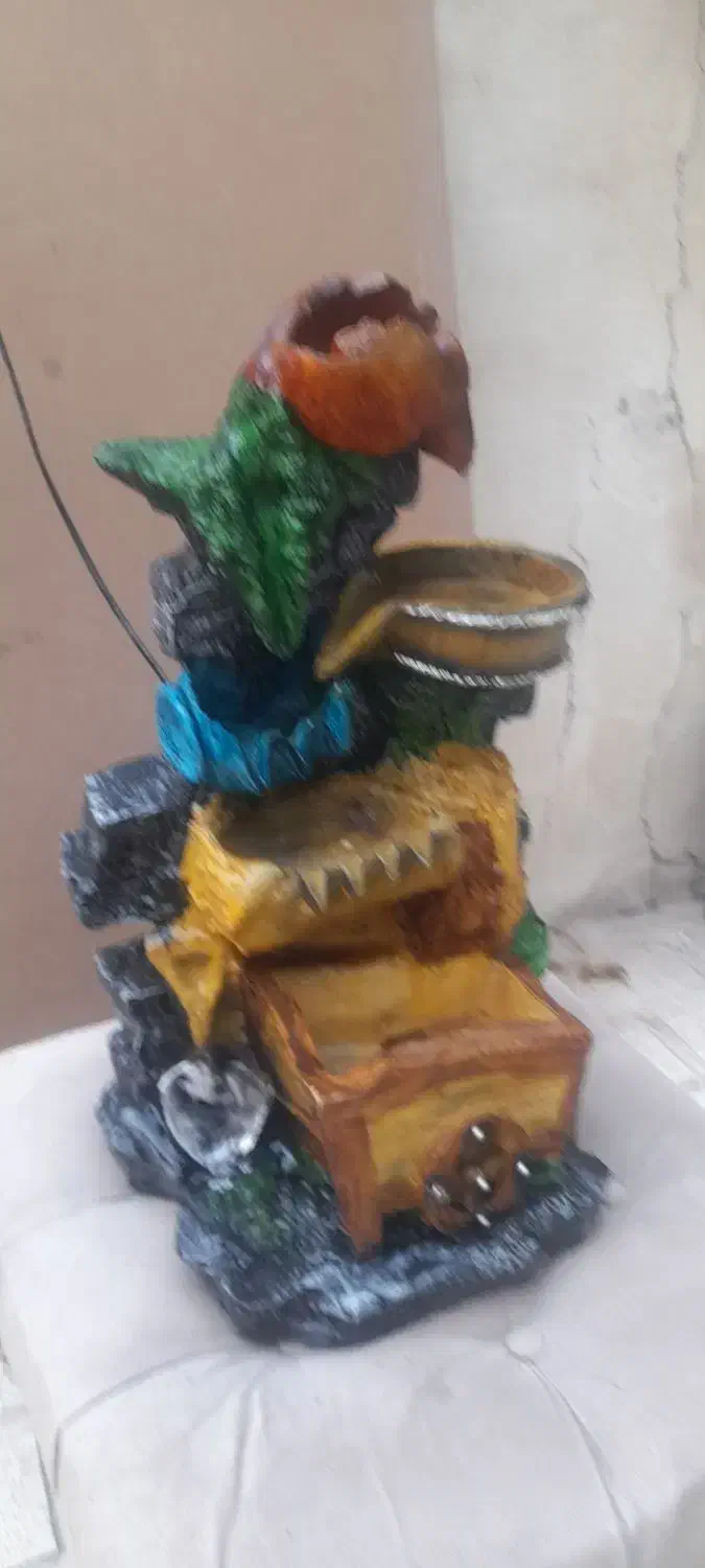 آب نما معاوضه با قناری وعروس هلندی|صنایع دستی و سایر لوازم تزئینی|کرج, حیدرآباد|دیوار